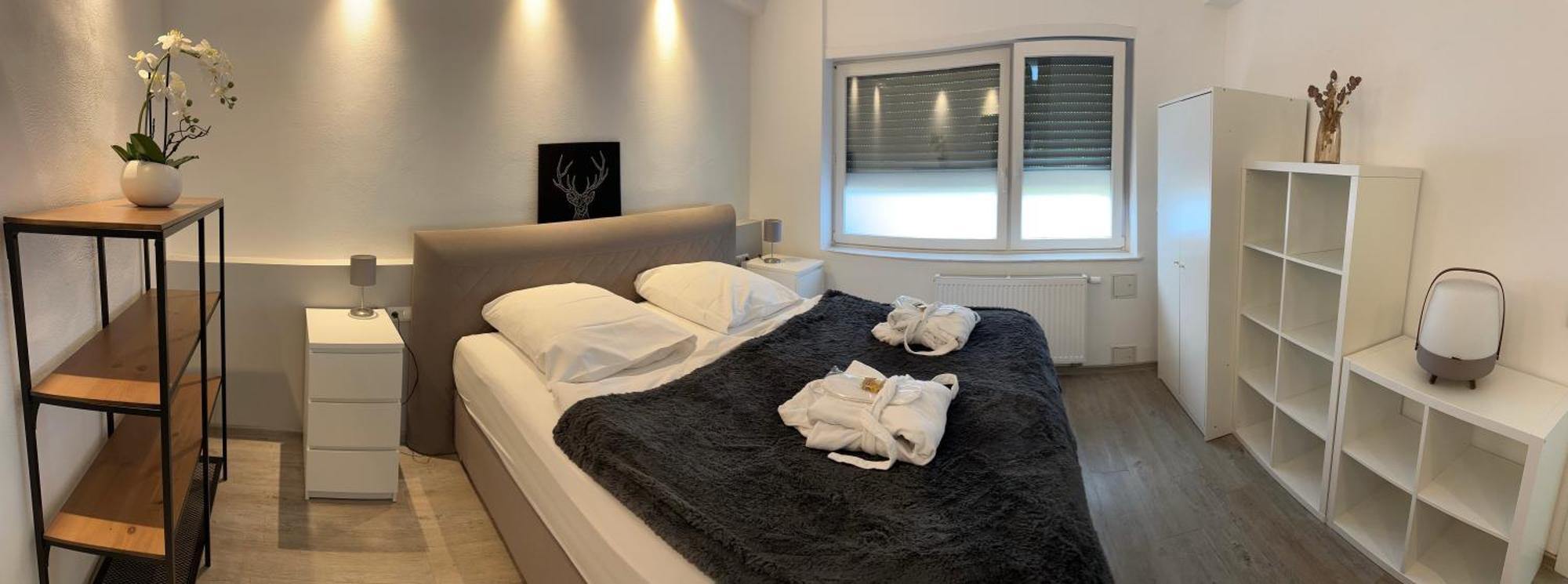 Ferienwohnung Schlossblick - 4 Sterne Sauna Pool Whirlpool Exklusiv Braunfels Eksteriør bilde