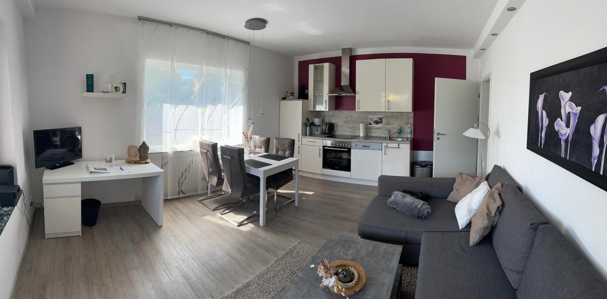 Ferienwohnung Schlossblick - 4 Sterne Sauna Pool Whirlpool Exklusiv Braunfels Eksteriør bilde
