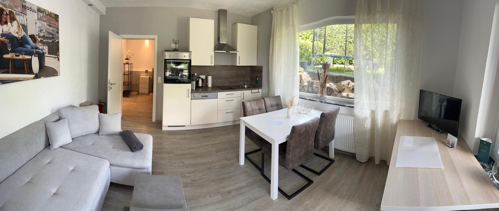 Ferienwohnung Schlossblick - 4 Sterne Sauna Pool Whirlpool Exklusiv Braunfels Eksteriør bilde